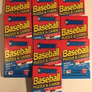 10 - 1989 Donruss Wax Packs